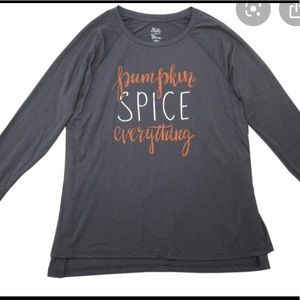 Size large “Pumpkin Spice Everything” shirt